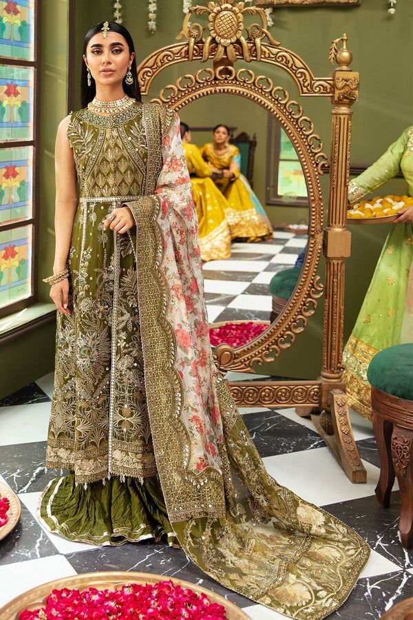 Nureh | Jhoomro Wedding Formals | NL-50 - NURA - by - Libasekhas UK - Registered Vendor of : Nureh - 100% Original Designer Dresss