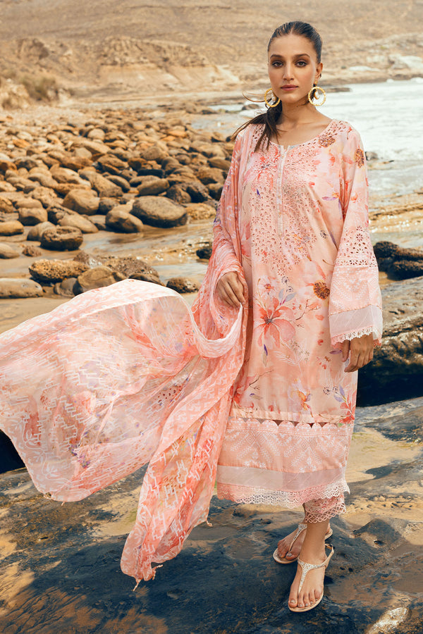 Nureh | Gardenia Lawn 24 | N-05 - by - Libasekhas UK - Registered Vendor of : Nureh - 100% Original Designer Dresss