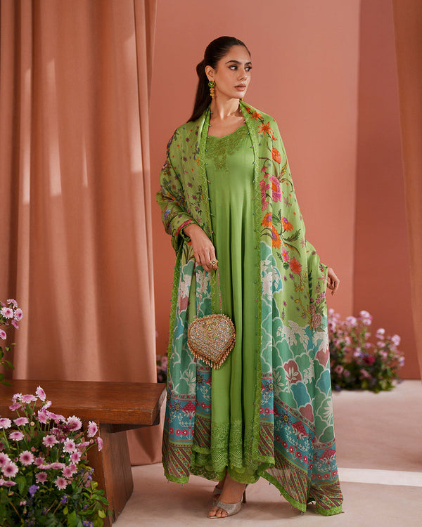Faiza Saqlain | Roim Silk Edit | Gomana - by Libasekhas UK - Registered Vendor of : Faiza Saqlain - 100% Original Designer Dress