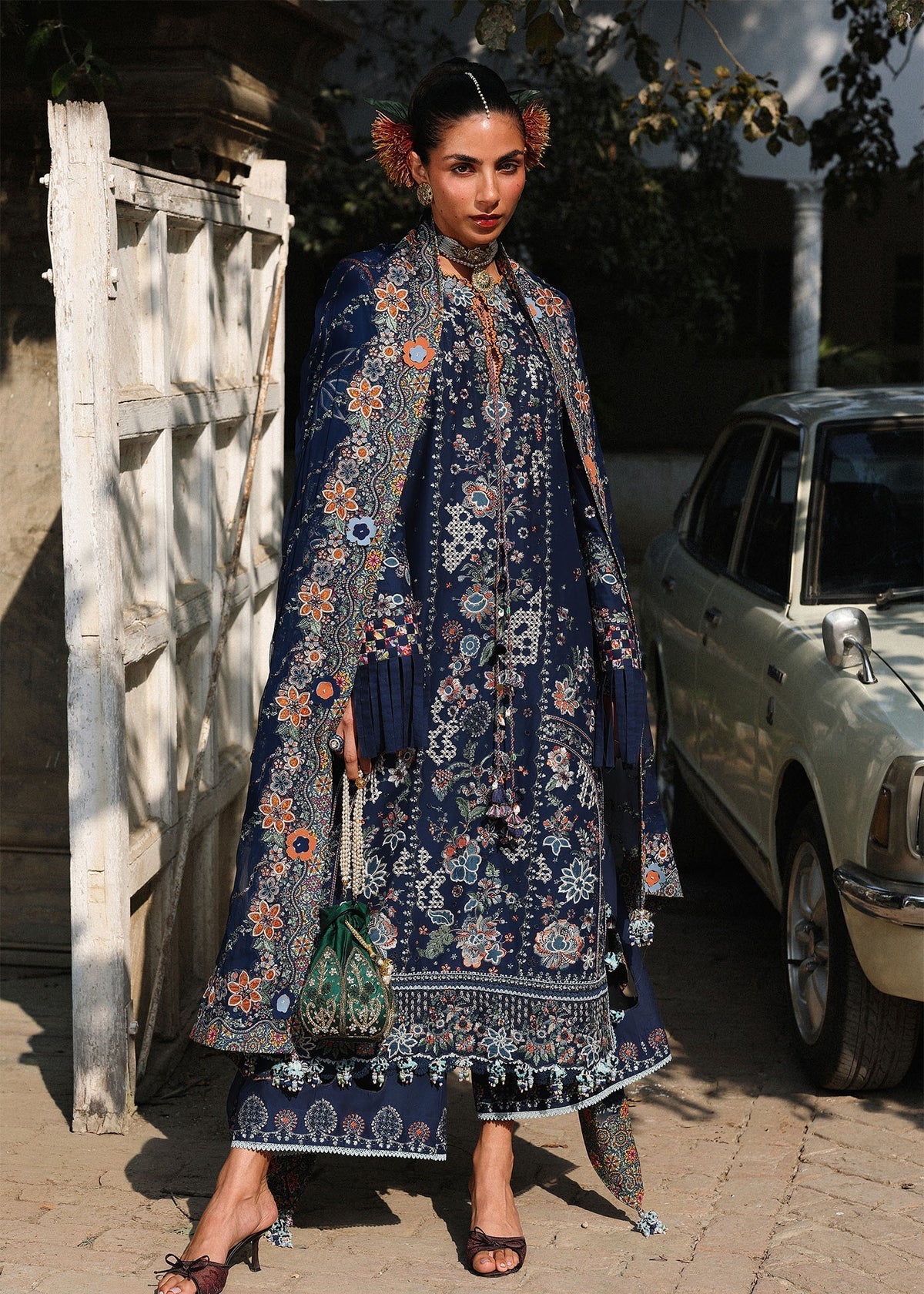 Hussain Rehar | Kalabagh Luxury Lawn 26 | Amalfi - by Libasekhas UK - Registered Vendor of : Hussain Rehar - 100% Original Designer Dress
