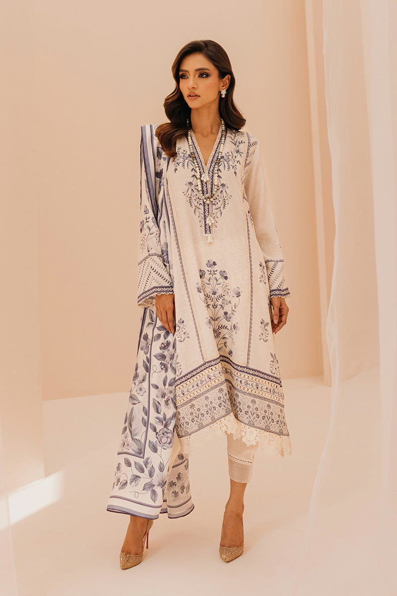 Mina Hasan | Signature Pret | Blue Hue - by Libasekhas - Registered Vendor of : Mina Hasan - 100% Original Designer Dress
