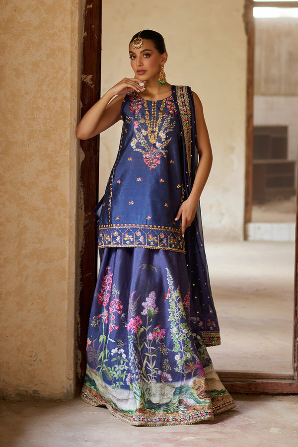 Mina Hassan | Formal Dholki Collection | Hannah - by - Libasekhas UK - Registered Vendor of : Mina Hassan - 100% Original Designer Dresss