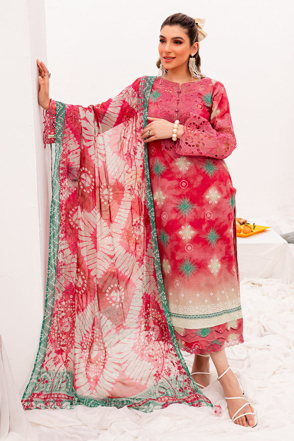 Nureh | Gardenia Lawn 24 | NSG-142 - by - Libasekhas UK - Registered Vendor of : Nureh - 100% Original Designer Dresss