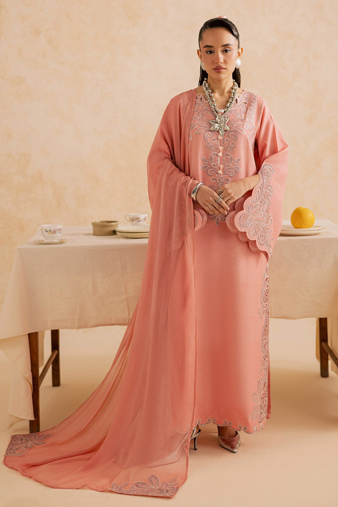 Nureh | Shades of Summer | NP-744 - by Libasekhas UK - Registered Vendor of : Nureh - 100% Original Designer Dress