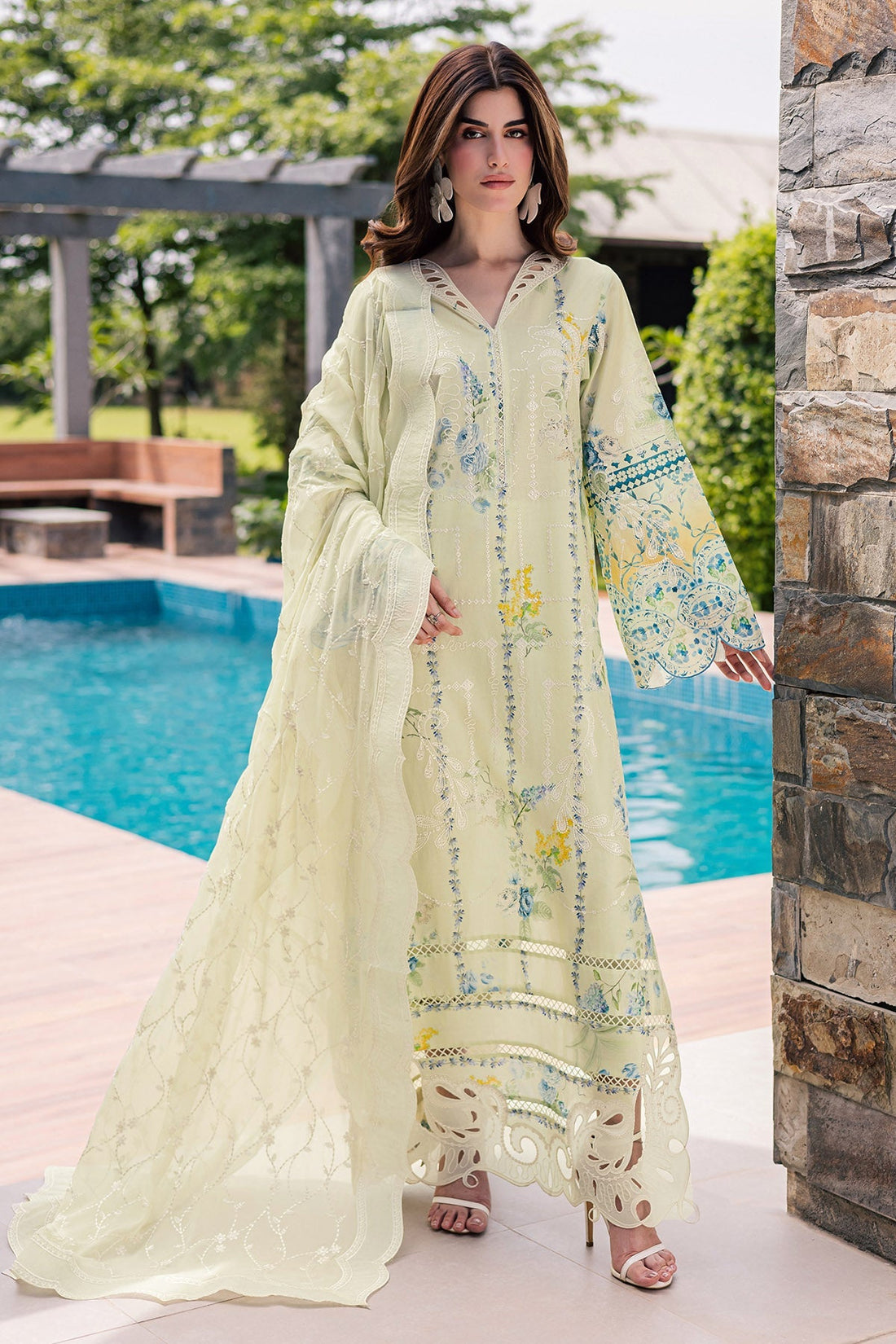 Nureh | Raha Lawn | NE-259 - by Libasekhas UK - Registered Vendor of : Nureh - 100% Original Designer Dress