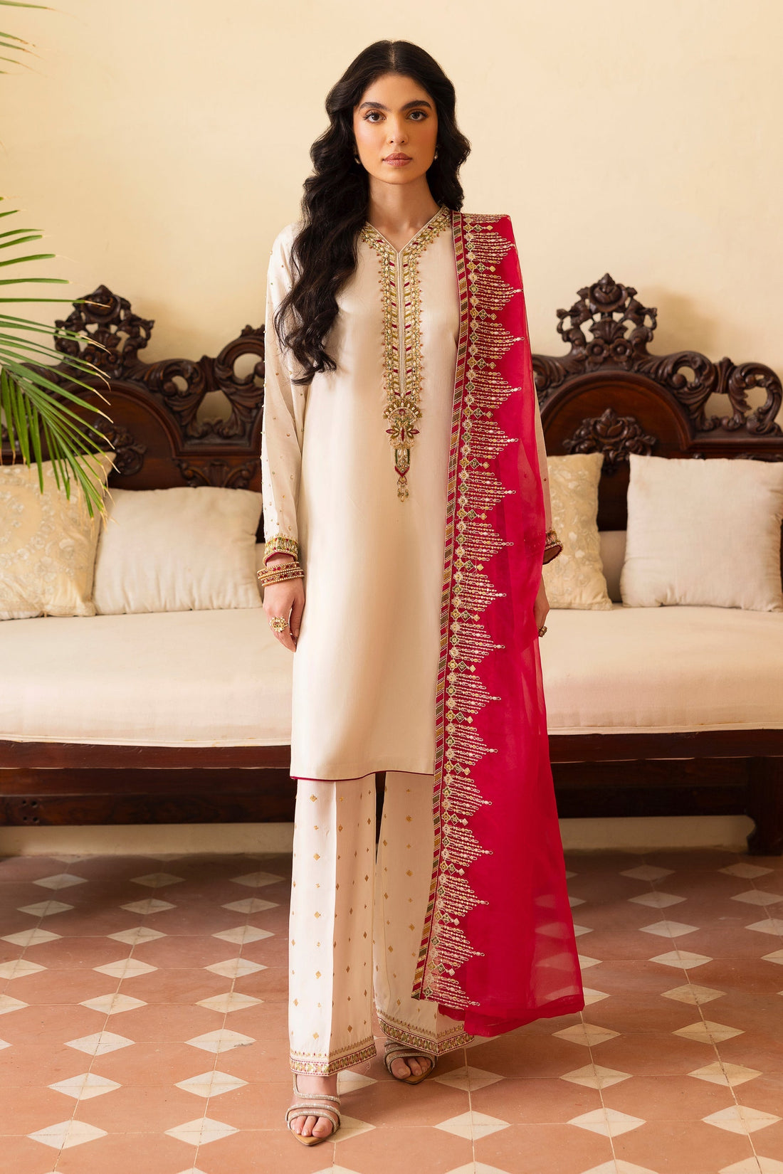 Naqshi | Rijaas Luxury Pret 24 | ABISH - by - Libasekhas UK - Registered Vendor of : Naqshi - 100% Original Designer Dresss
