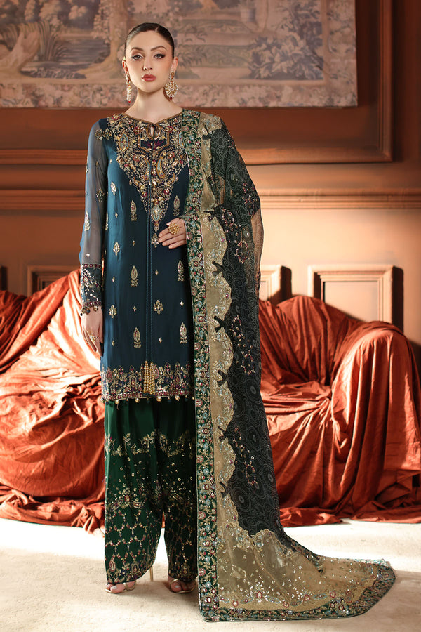 Nureh | Alfaaz Formals | NL-88 - by Libasekhas UK - Registered Vendor of : Nureh - 100% Original Designer Dress