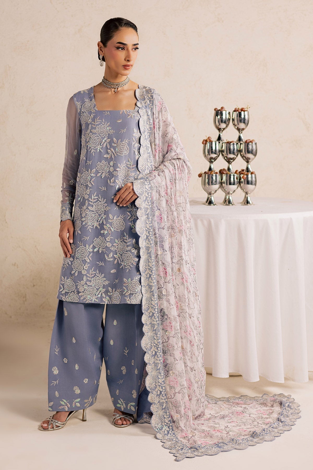 Nureh | Fancy Formal 26 | NP-813 - by Libasekhas UK - Registered Vendor of : Nureh - 100% Original Designer Dress