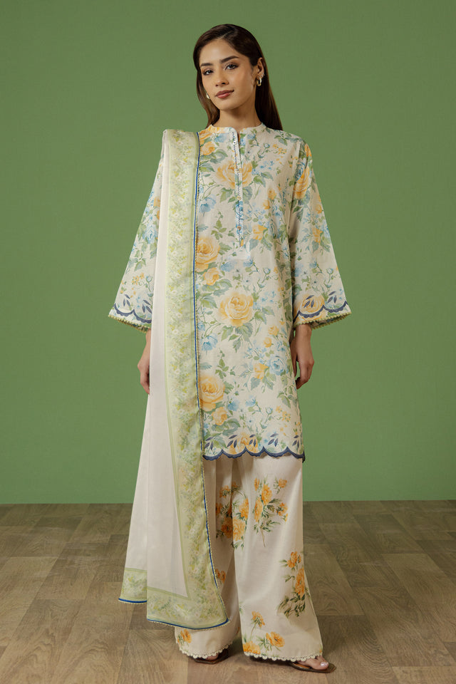 Zara Shahjahan | Coco Prints 26 | Aurelia-7A - by Libasekhas UK - Registered Vendor of : Zara Shahjahan - 100% Original Designer Dress