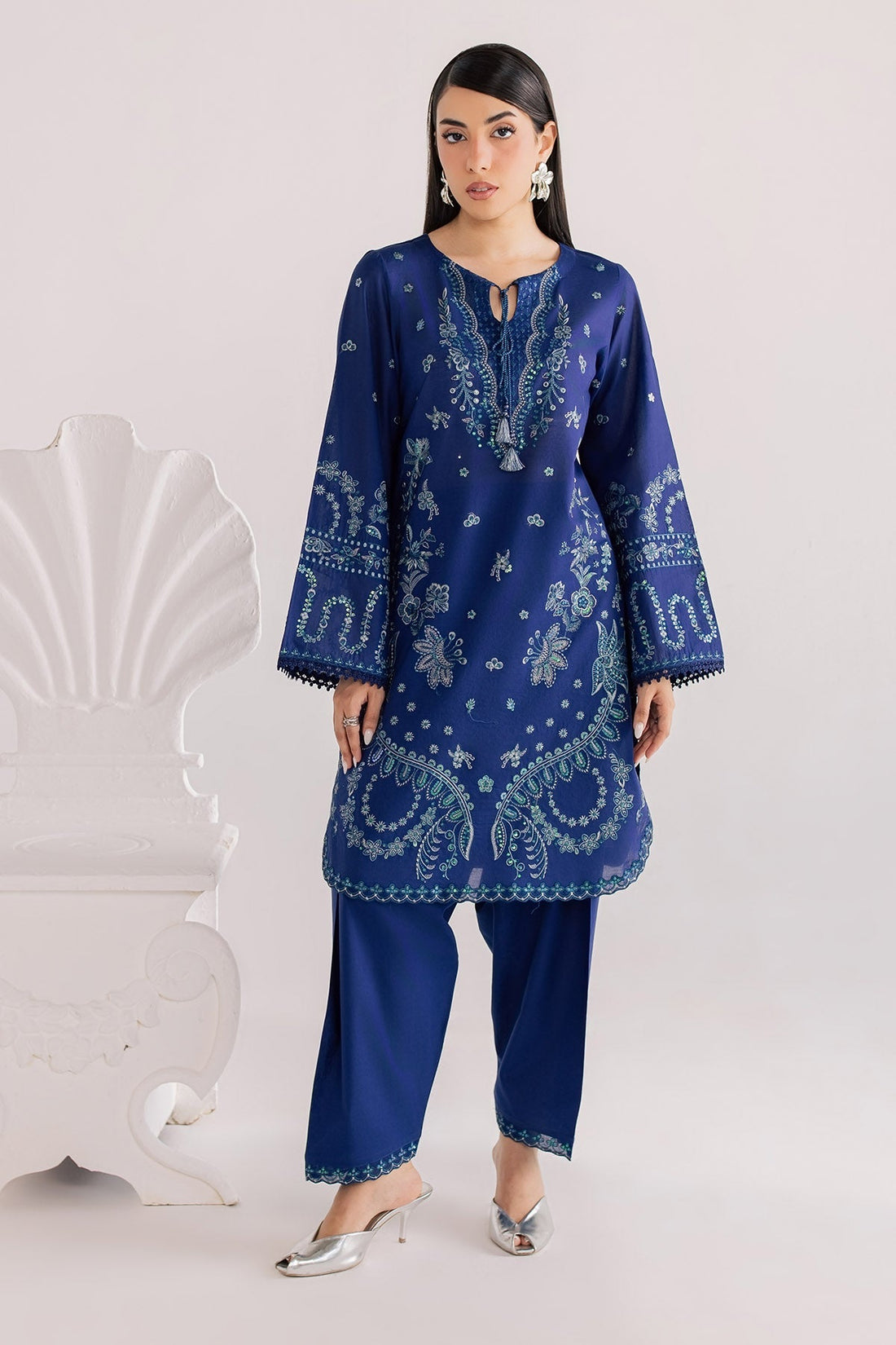 Nureh | Shades of Summer | NP-795 - by Libasekhas UK - Registered Vendor of : Nureh - 100% Original Designer Dress