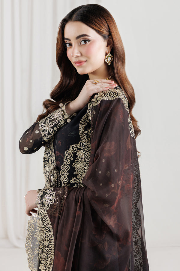 Farasha | Formals 26 | Raven Noir - by Libasekhas UK - Registered Vendor of : Farasha - 100% Original Designer Dress