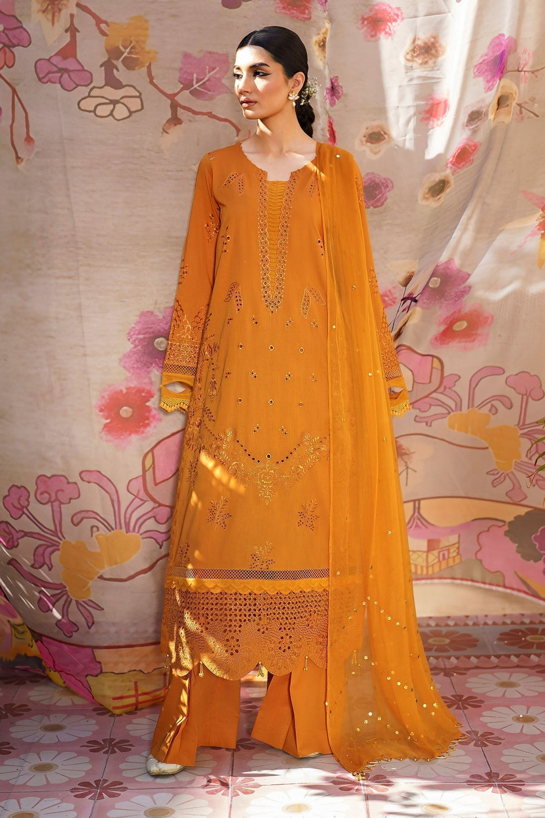 Nureh | Bazaar Lawn | NS-138 - by - Libasekhas UK - Registered Vendor of : Nureh - 100% Original Designer Dresss