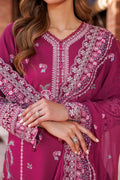 Farasha | Kaavish Lawn 24 | ROSY SOMBER - by - Libasekhas UK - Registered Vendor of : Farasha - 100% Original Designer Dresss
