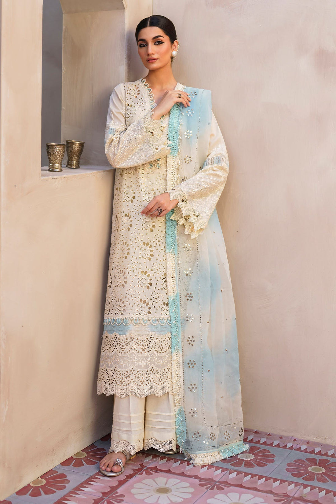 Nureh | Bazaar Lawn | NS-140 - by - Libasekhas UK - Registered Vendor of : Nureh - 100% Original Designer Dresss