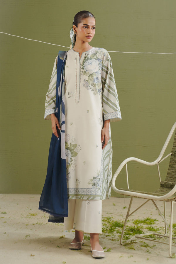 Zara Shahjahan | Coco Prints 26 | Zeya-1B - by Libasekhas UK - Registered Vendor of : Zara Shahjahan - 100% Original Designer Dress