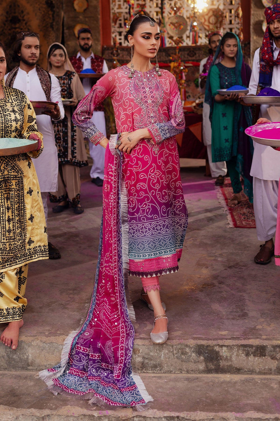 Nureh | Bazaar Lawn | NS-131 - by - Libasekhas UK - Registered Vendor of : Nureh - 100% Original Designer Dresss