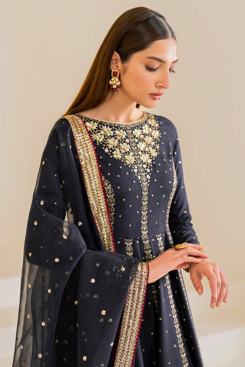 Jazmin | Formals Collection | Raw Silk UR-7019 - by - Libasekhas UK - Registered Vendor of : Jazmin - 100% Original Designer Dresss