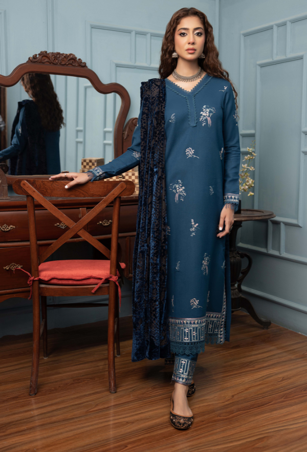 Humdum | Zouq 25 | D04 - by Libasekhas UK - Registered Vendor of : Humdum - 100% Original Designer Dress