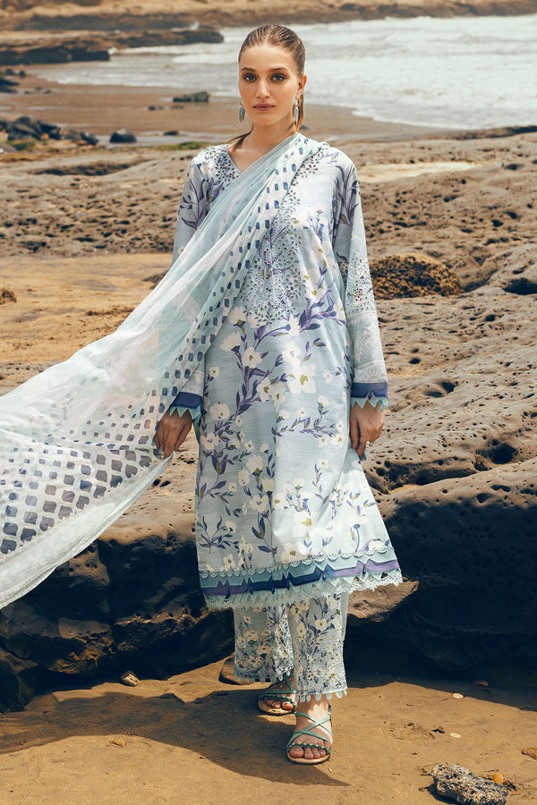 Nureh | Gardenia Lawn 24 | N-08 - by - Libasekhas UK - Registered Vendor of : Nureh - 100% Original Designer Dresss