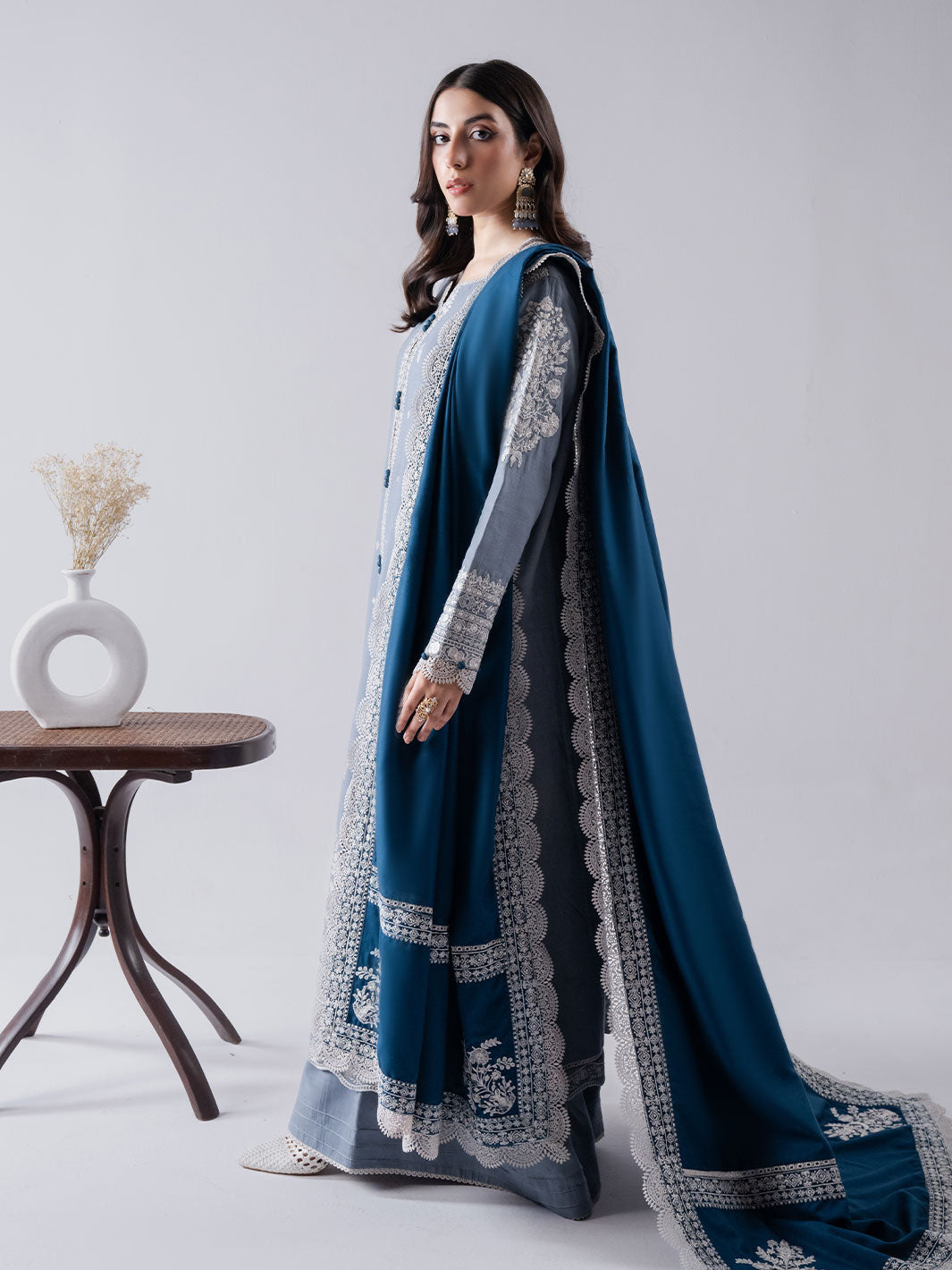 Faiza Faisal | Winter Edit 2024 | ELAAF - by - Libasekhas UK - Registered Vendor of : Faiza Faisal - 100% Original Designer Dresss