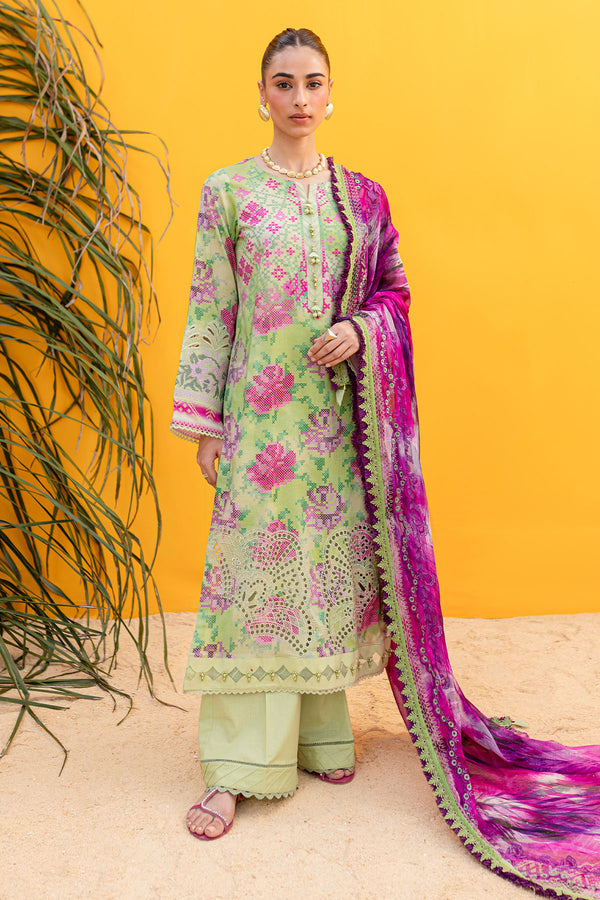 Nureh | Gardenia Lawn 24 | NS-139 A - by - Libasekhas UK - Registered Vendor of : Nureh - 100% Original Designer Dresss