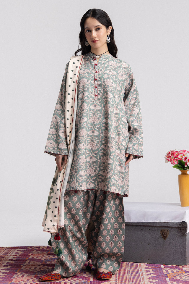 Zara ShahJahan | Coco Prints Winter 26 | Elowen-7A - by Libasekhas UK - Registered Vendor of : Zara ShahJahan - 100% Original Designer Dress