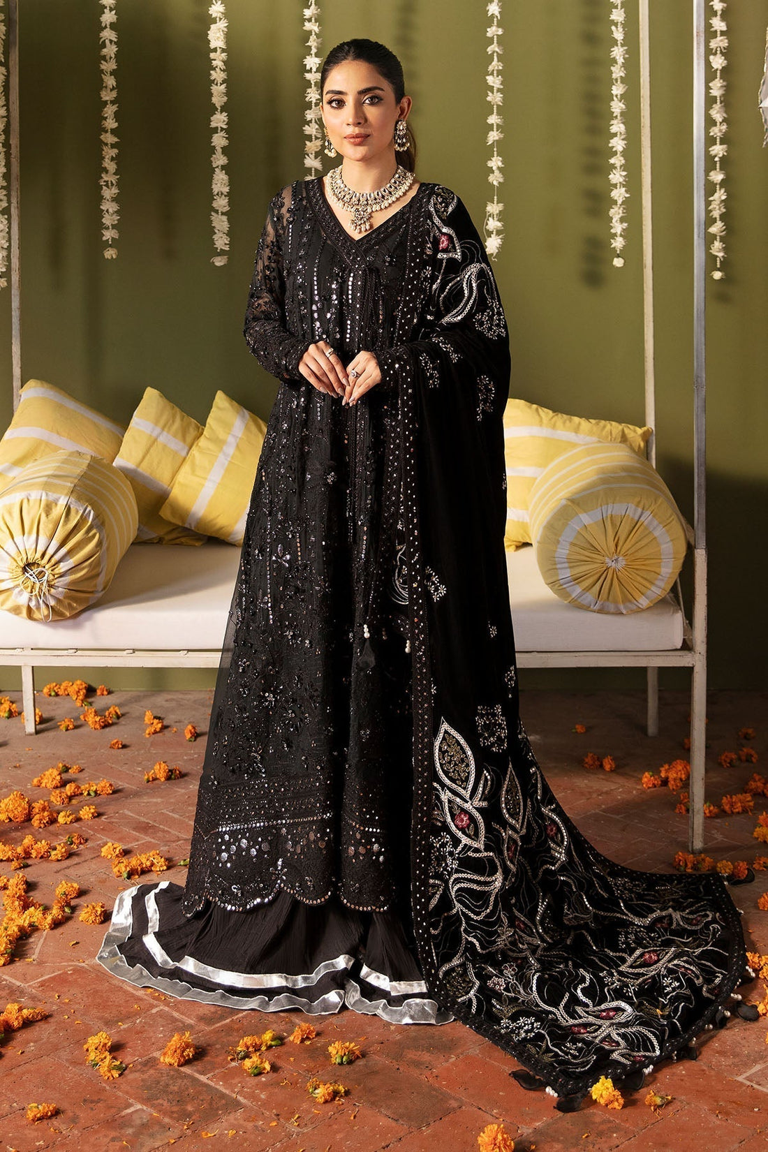 Nureh | Jhoomro Wedding Formals |NL-57 - LIBAS-E-KHAS - by - Libasekhas UK - Registered Vendor of : Nureh - 100% Original Designer Dresss