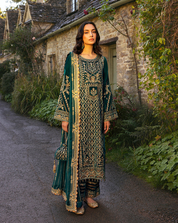 Faiza Saqlain | Adeen Formals | Merna - by - Libasekhas UK - Registered Vendor of : Faiza Saqlain - 100% Original Designer Dresss