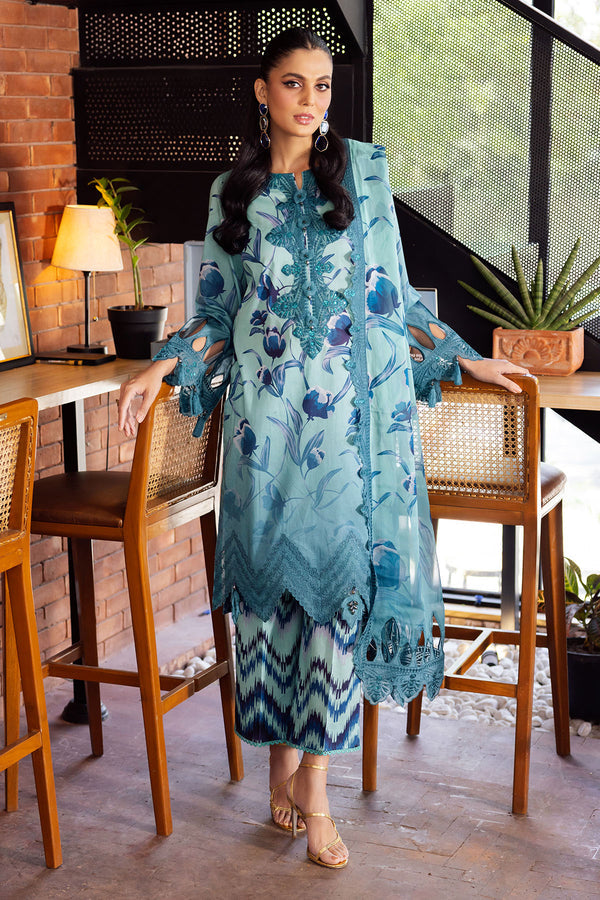 Nureh | Glam Girl Lawn | GL-08 - by - Libasekhas UK - Registered Vendor of : Nureh - 100% Original Designer Dresss