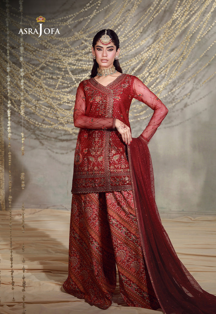 Asim Jofa | Luxury Festive 26 | AJULFE-08 - by Libasekhas UK - Registered Vendor of : Asim Jofa - 100% Original Designer Dress