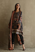 Mina Hasan | Signature Pret | Baroque In Black - by Libasekhas - Registered Vendor of : Mina Hasan - 100% Original Designer Dress