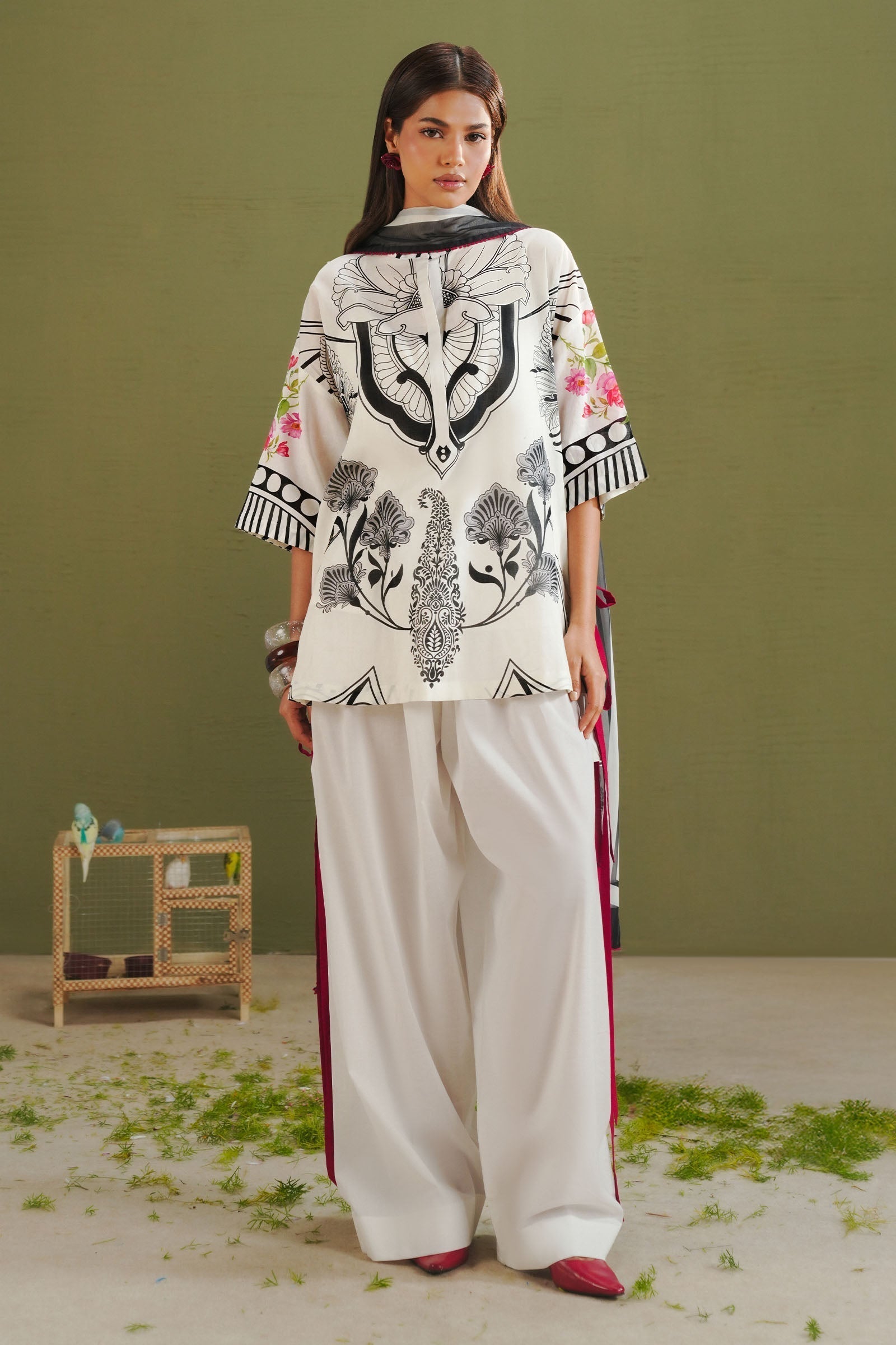 Zara Shahjahan | Coco Prints 26 | Raya-10A - by Libasekhas UK - Registered Vendor of : Zara Shahjahan - 100% Original Designer Dress