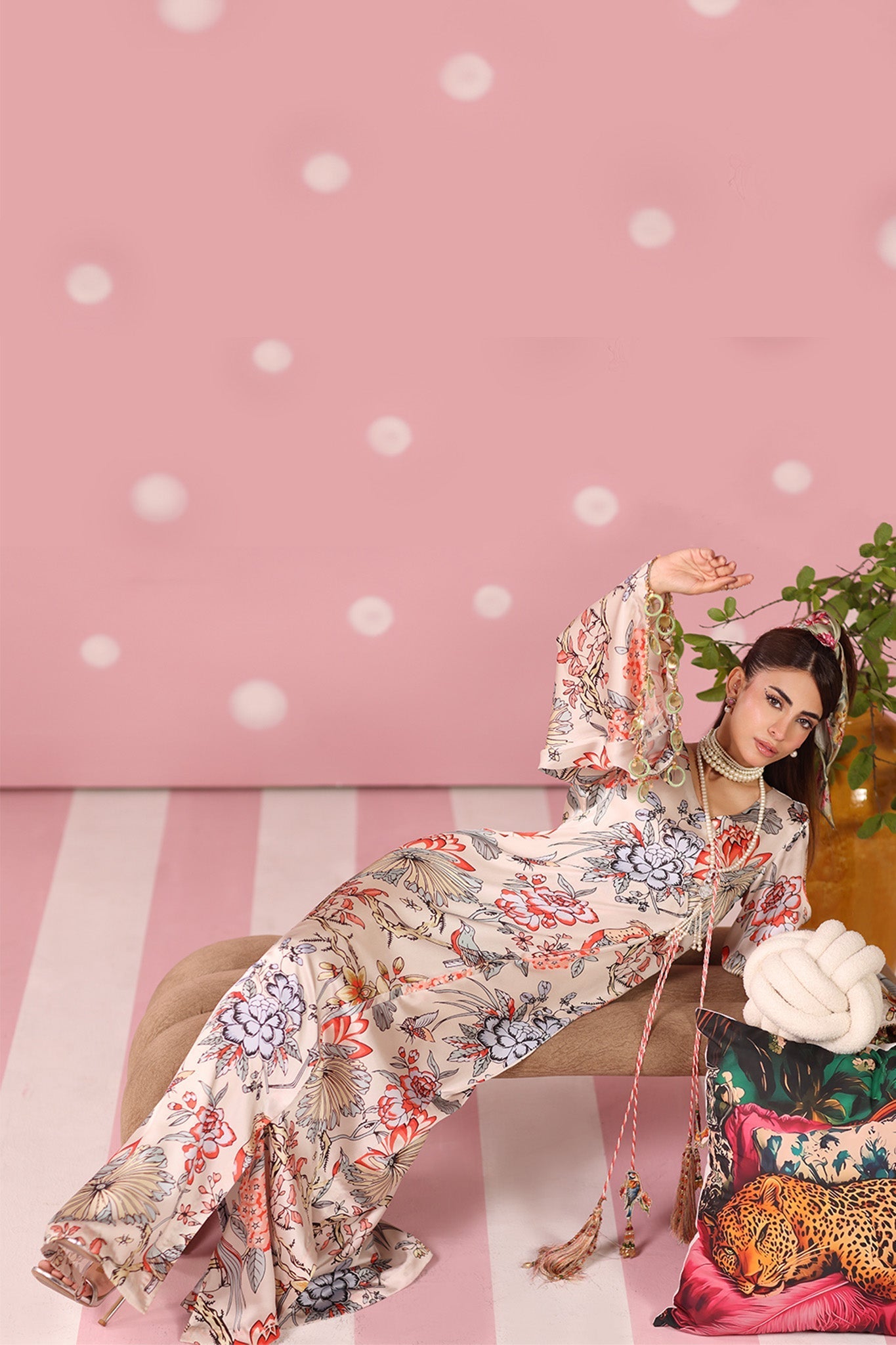 Musferah Saad | Resort Collection | Imperial Blossom - by Libasekhas UK - Registered Vendor of : Musferah Saad - 100% Original Designer Dress