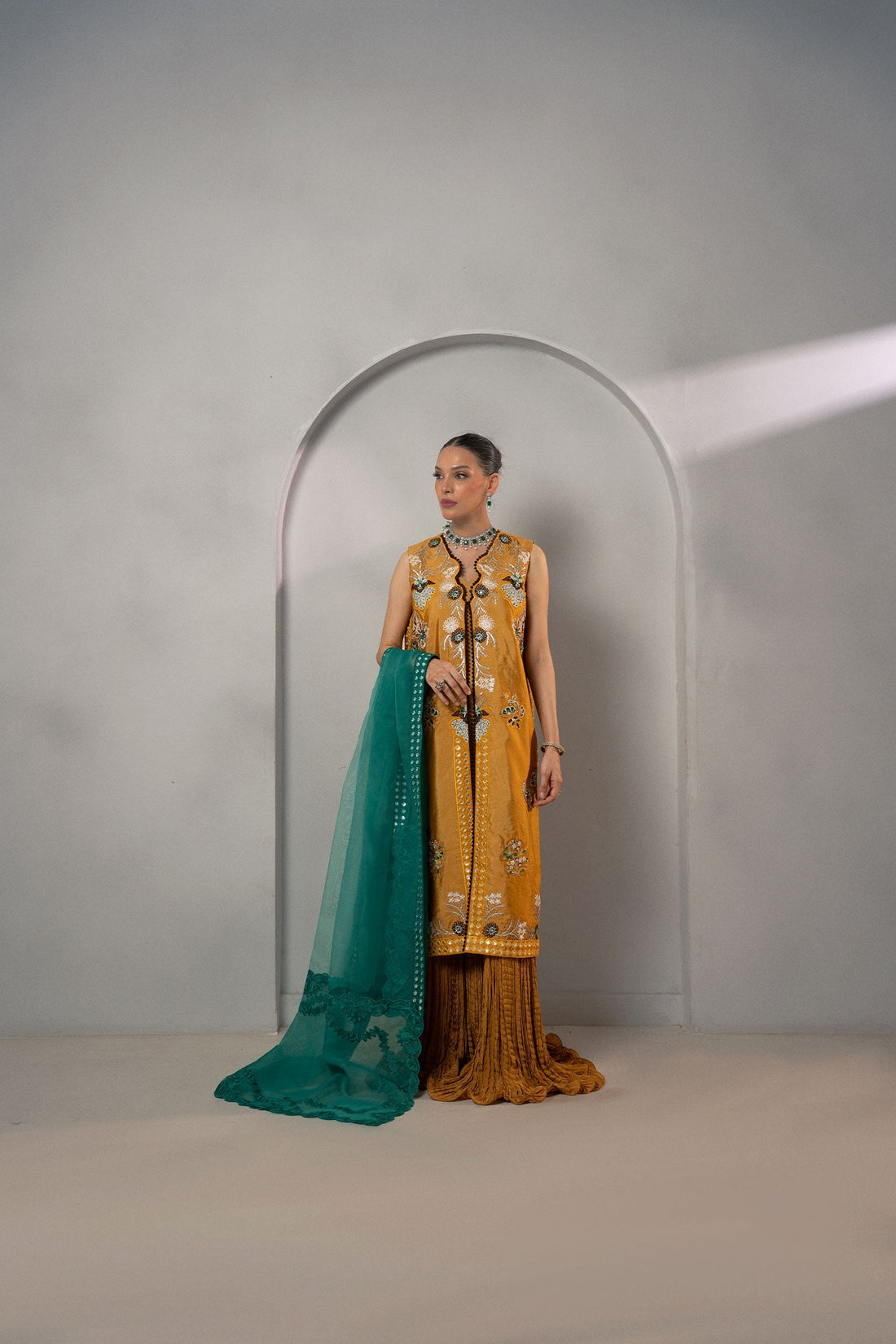 Fozia Khalid | Dilkash Festive Wear 25 | Mehr - by Libasekhas UK - Registered Vendor of : Fozia Khalid - 100% Original Designer Dress