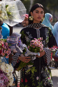 Zaha | Festive Lawn 26 | MIDNIGHT BLOOM (ZF26-04) - by Libasekhas UK - Registered Vendor of : Zaha - 100% Original Designer Dress