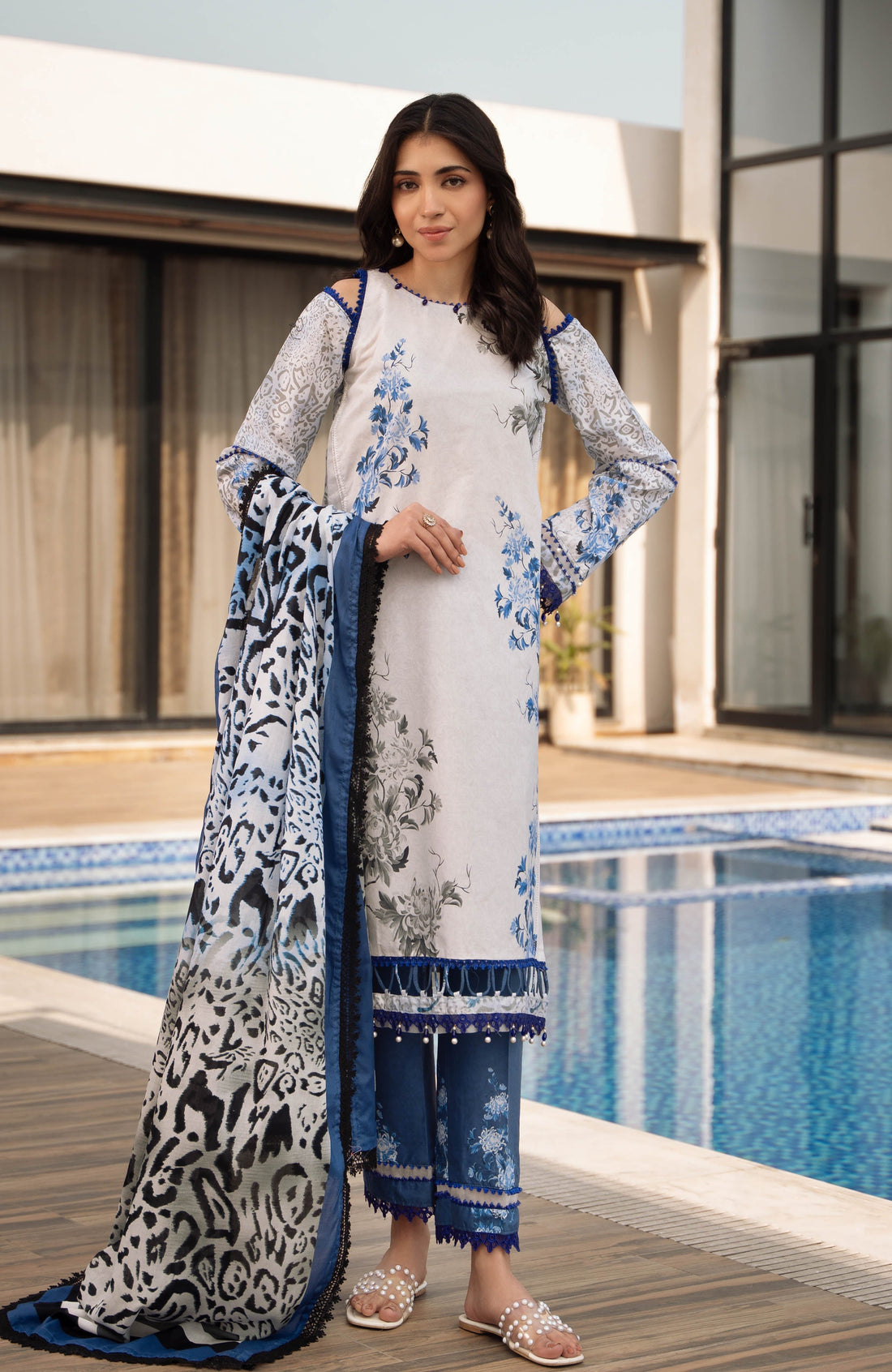 Alzohaib | Premium Prints 25 | AZP-25-02 - by - Libasekhas UK - Registered Vendor of : Alzohaib - 100% Original Designer Dresss