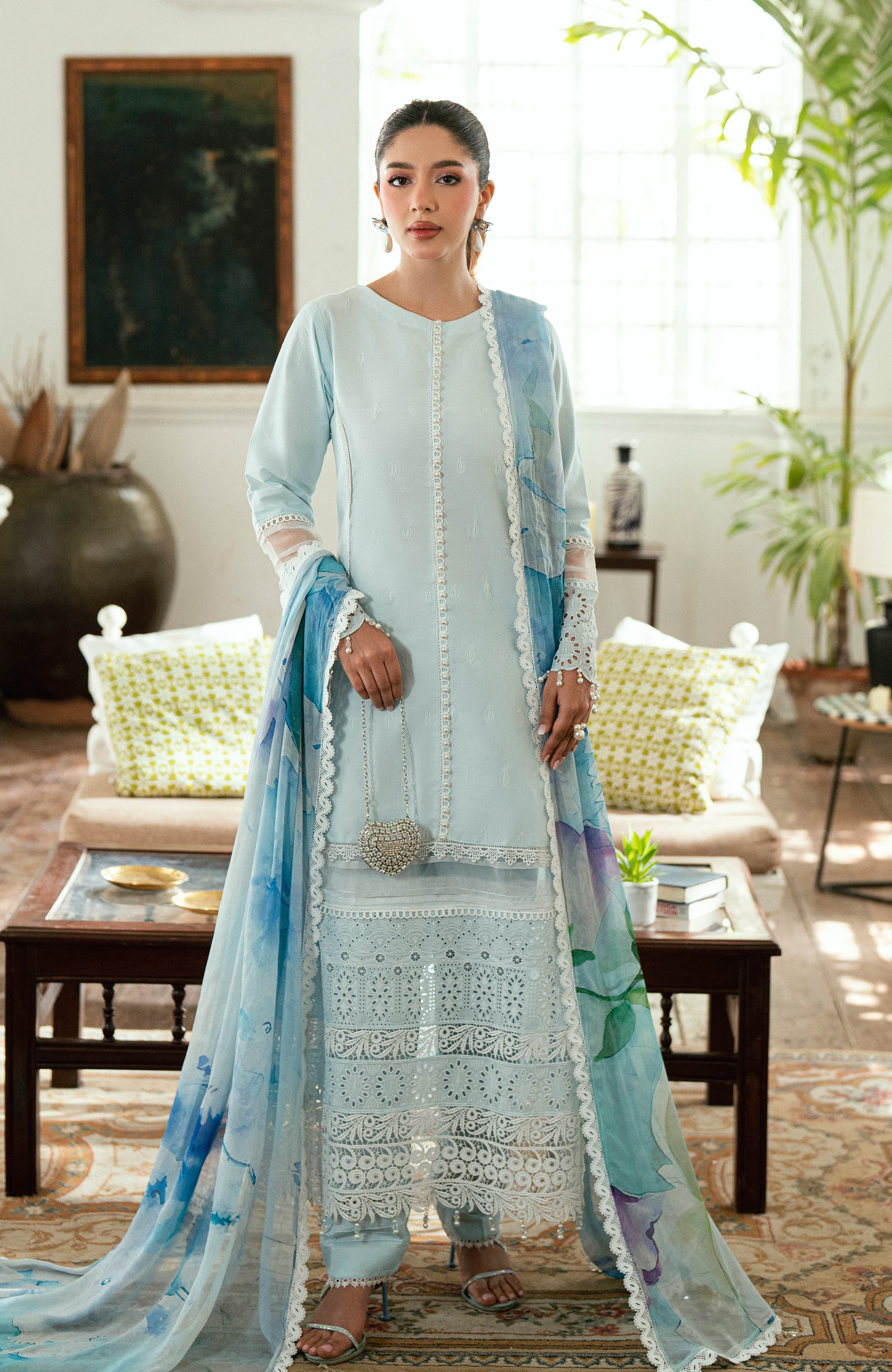 Al zohaib | Laserkari Premium Edition 25 | LKP-25-02 G - by Libasekhas UK - Registered Vendor of : Al zohaib - 100% Original Designer Dress