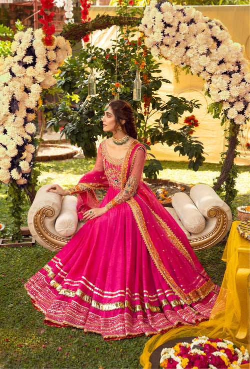 Maya | Wedding Formal Babul | SOHNI - by - Libasekhas UK - Registered Vendor of : Maya - 100% Original Designer Dresss