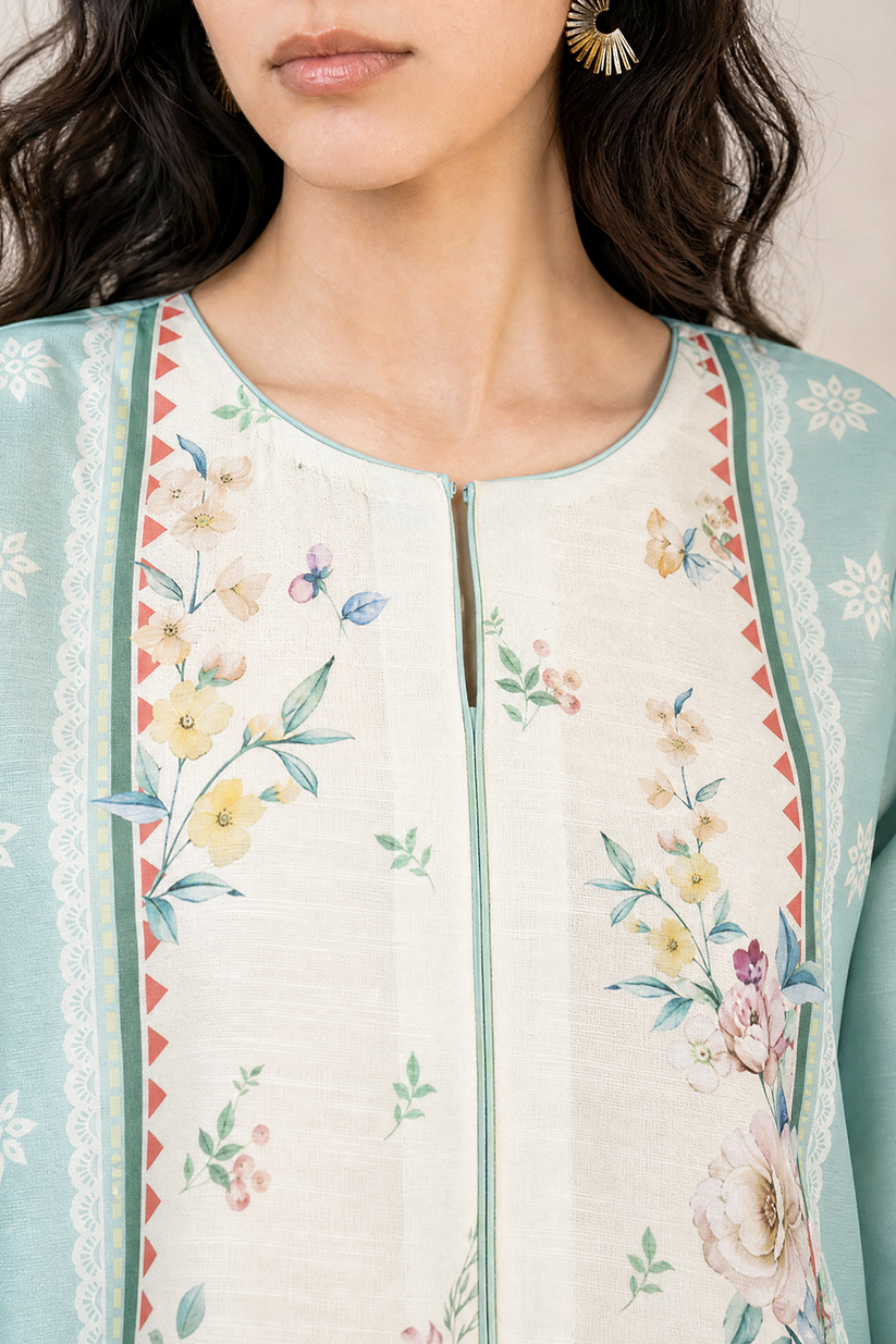 Saad Shaikh | Ease Fall Edit 26 | D-02 Kaftan - by Libasekhas UK - Registered Vendor of : Saad Shaikh - 100% Original Designer Dress