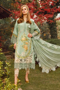 Maria B | Luxury Lawn | D-2302-B - by - Libasekhas UK - Registered Vendor of : Maria B - 100% Original Designer Dresss