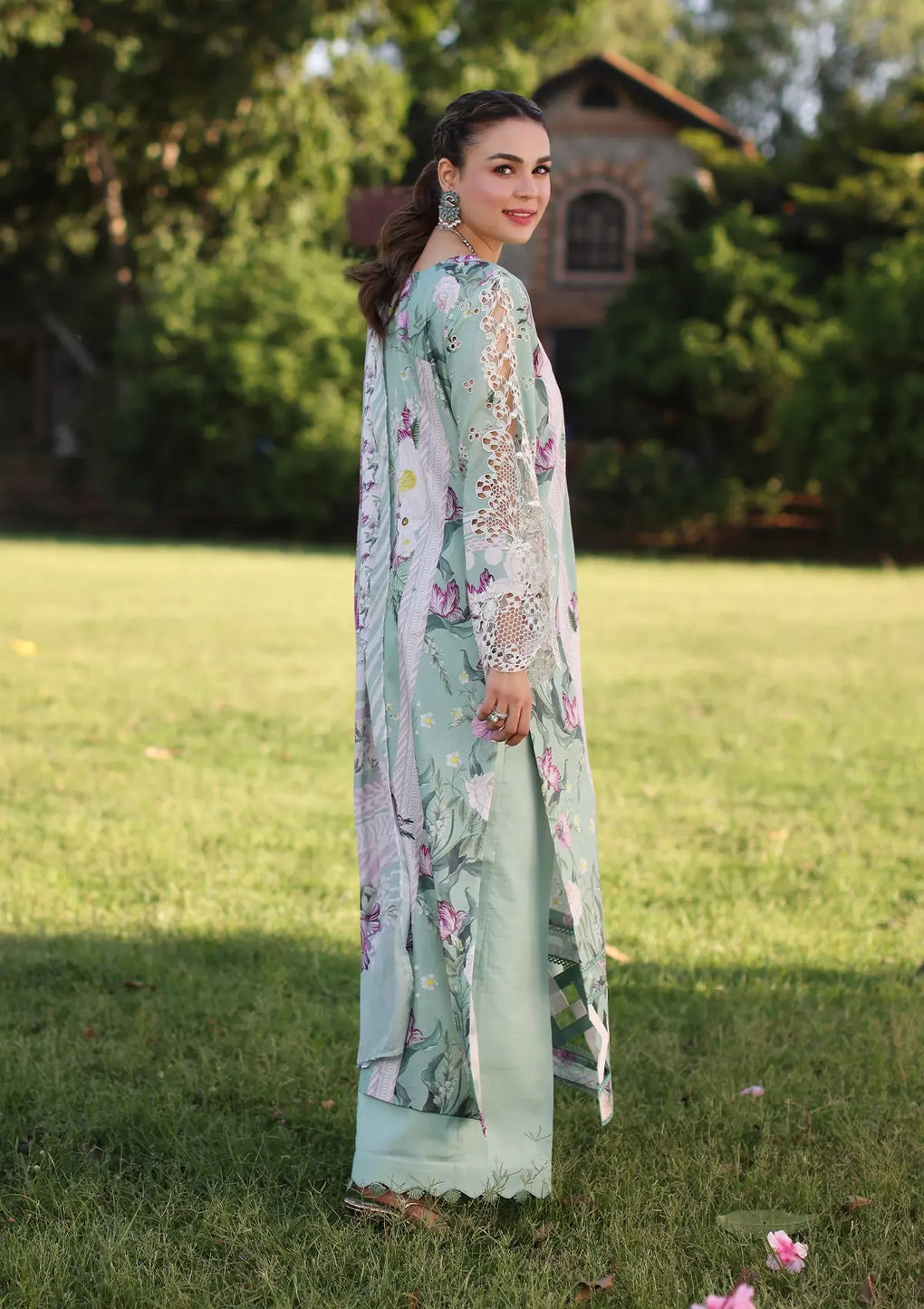 Elaf Premium | Prints Chikankari 24 | 05B CELESTIAL - Luxury -  Libasekhas