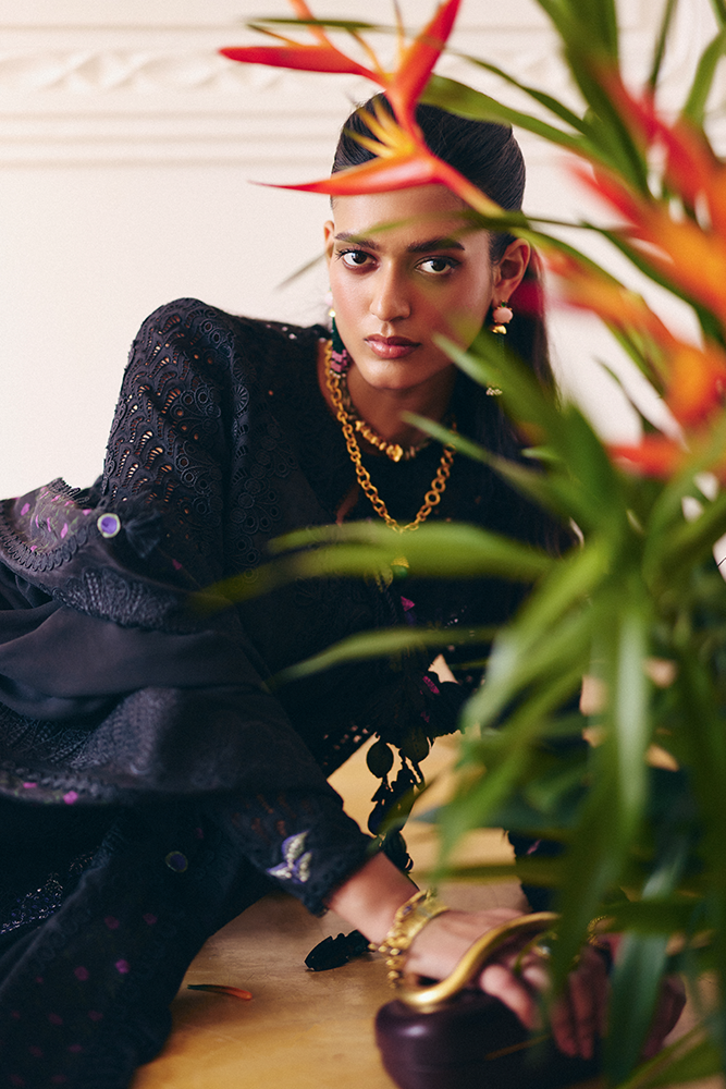 Suffuse | Casual Pret 25 | LEYLA - by - Libasekhas UK - Registered Vendor of : Suffuse - 100% Original Designer Dresss