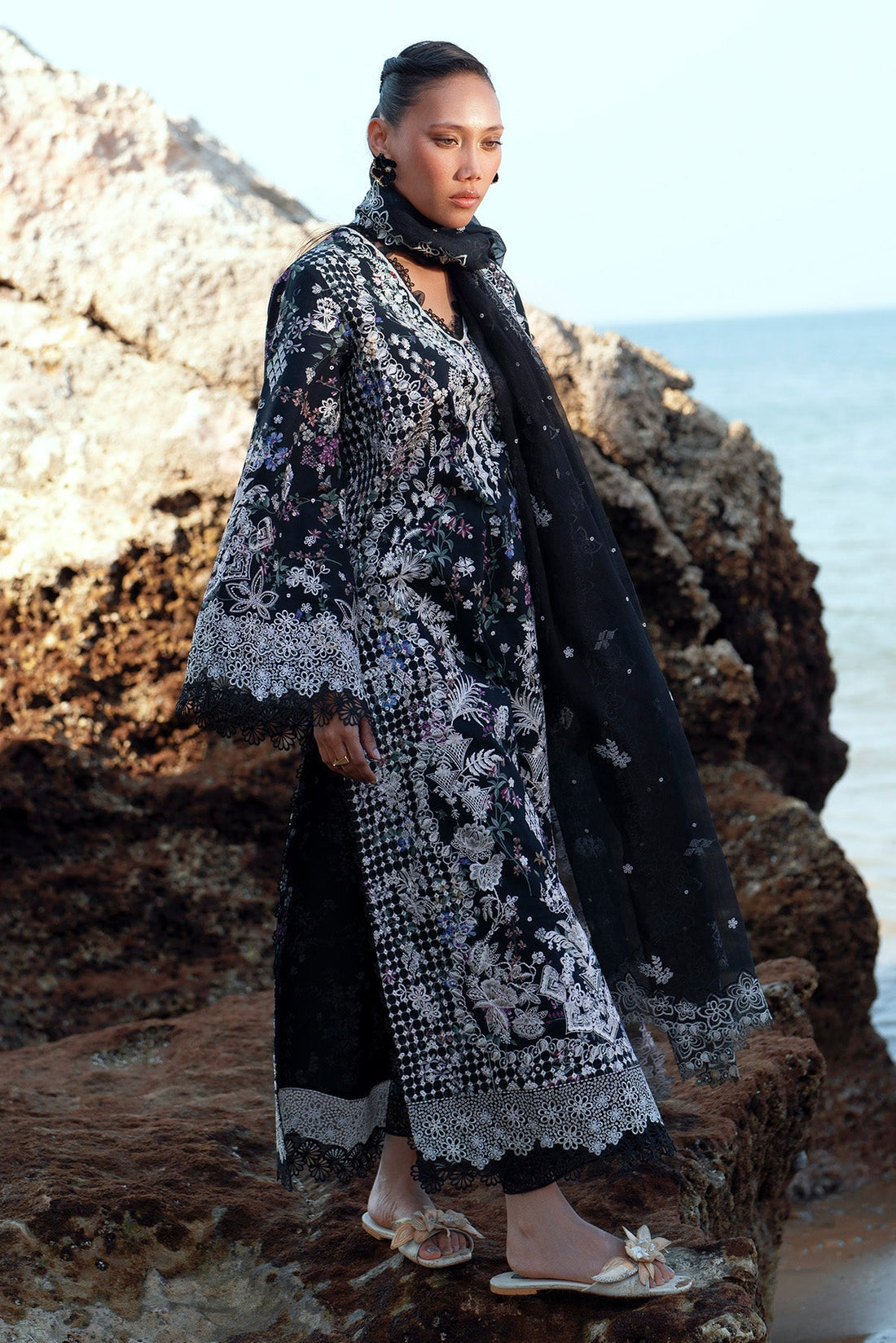 Afrozeh | Summer Together 25 | Saffron Jasper - by - Libasekhas UK - Registered Vendor of : Afrozeh - 100% Original Designer Dresss