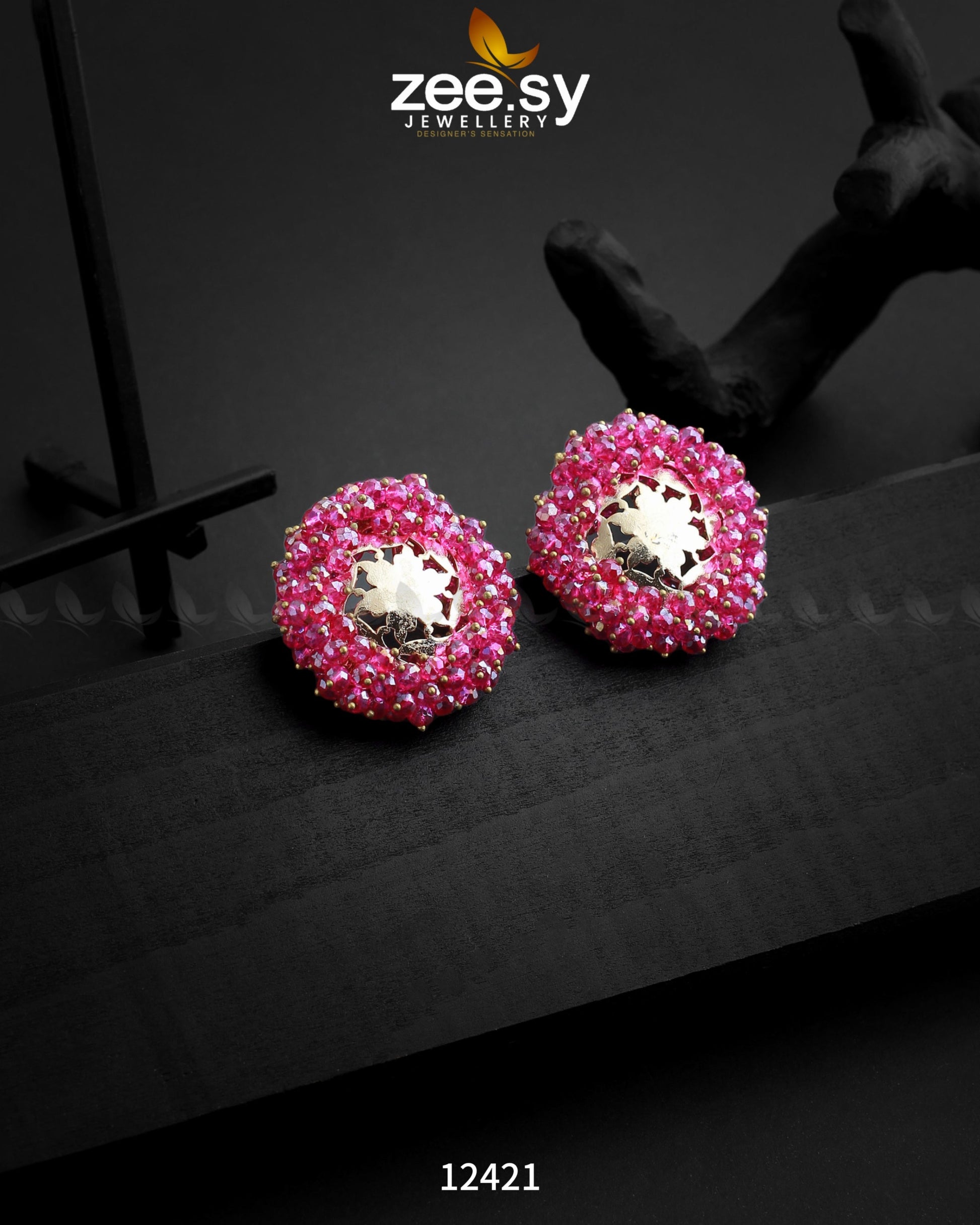 Earrings-0326 - by - Libasekhas UK - Registered Vendor of : Zeesy - 100% Original Designer Dresss