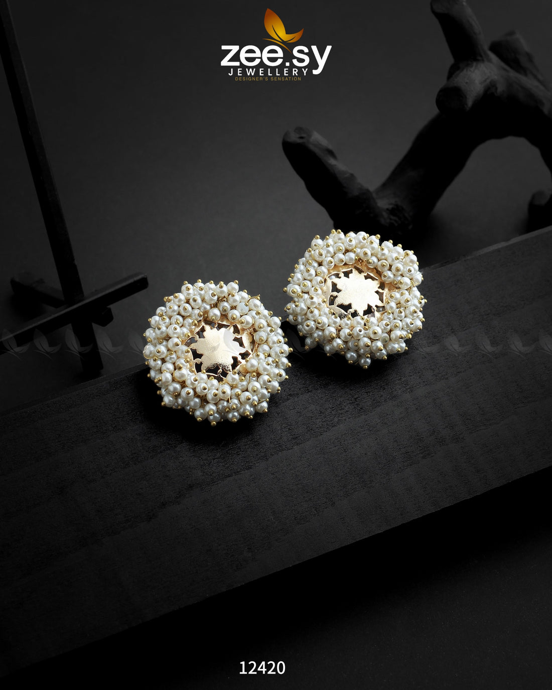 Earrings-0326 - by - Libasekhas UK - Registered Vendor of : Zeesy - 100% Original Designer Dresss