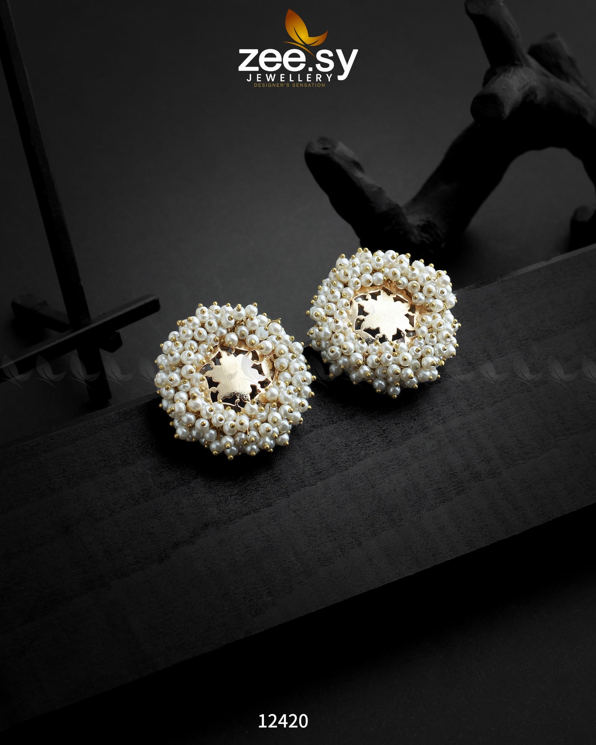 Earrings-0326 - by - Libasekhas UK - Registered Vendor of : Zeesy - 100% Original Designer Dresss