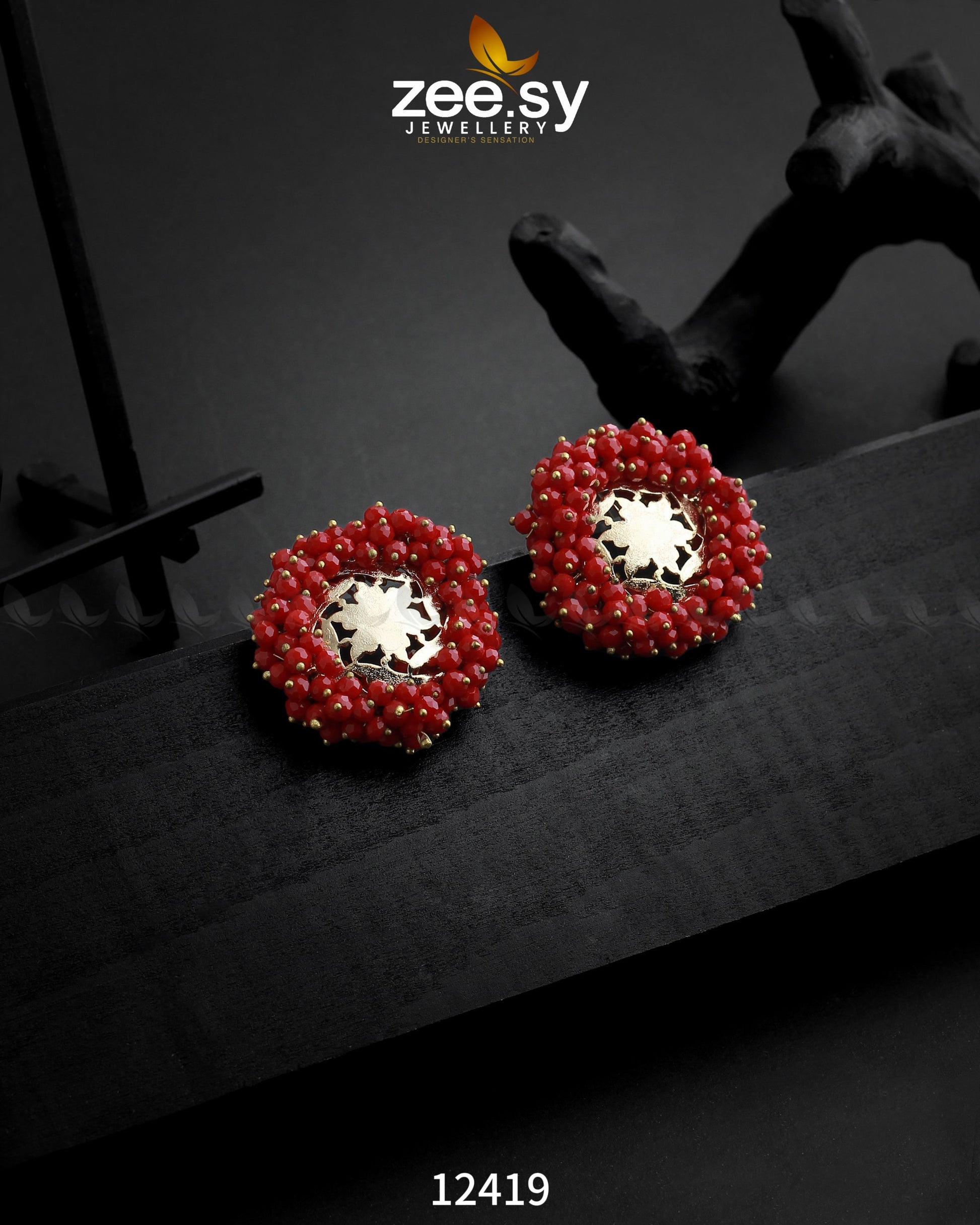 Earrings-0326 - by - Libasekhas UK - Registered Vendor of : Zeesy - 100% Original Designer Dresss