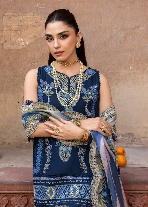 Saira Shakira | Breeze Luxury Lawn | RUNA-8-B - by Libasekhas UK - Registered Vendor of : Saira Shakira - 100% Original Designer Dress