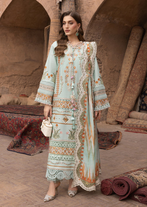 Saira Shakira | Breeze Luxury Lawn | RUNA-8-A - by Libasekhas UK - Registered Vendor of : Saira Shakira - 100% Original Designer Dress