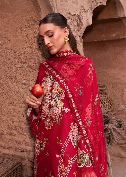 Saira Shakira | Breeze Luxury Lawn | ROSE-6-A - by Libasekhas UK - Registered Vendor of : Saira Shakira - 100% Original Designer Dress